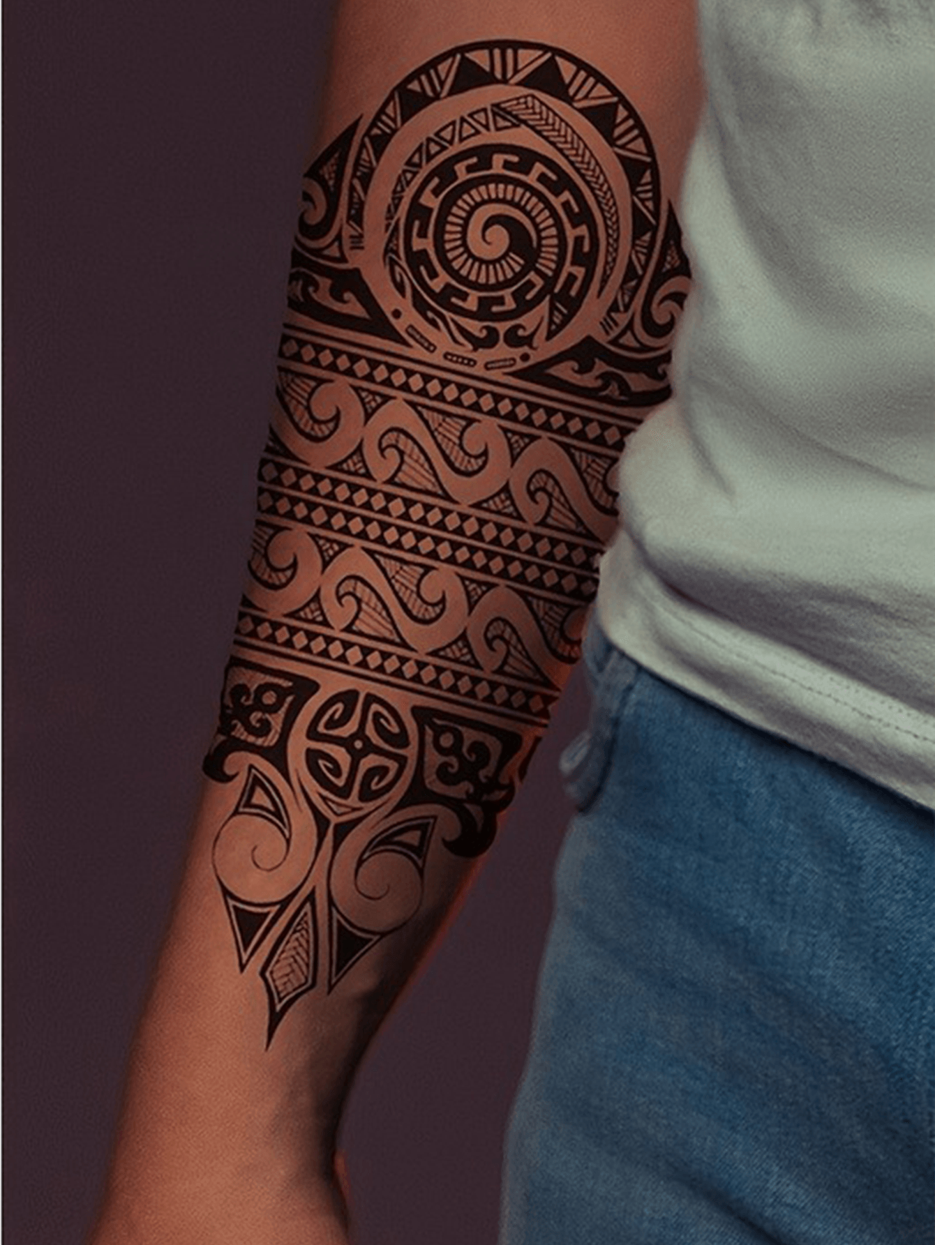 Tribal Men’s Temporary Tattoo Sticker